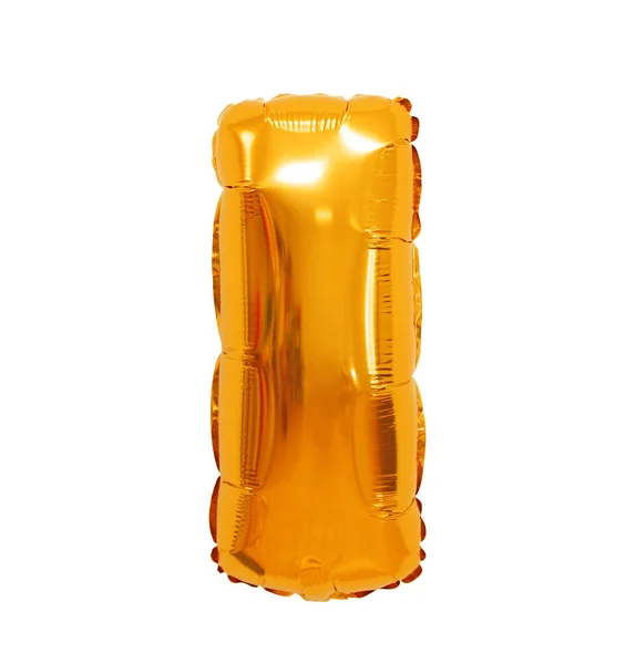 Balon beyaz bir arka plan üzerinde İngilizce Alfabe harf ı