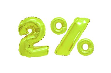 yalıtılmış zemin üzerine kireç renkli balonları % 2'si. indirimler ve satış