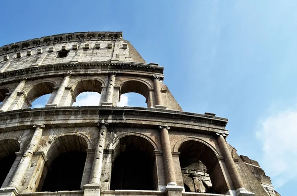 Incredibile Vecchio Anfiteatro Colosseo Roma Italia — Foto Stock