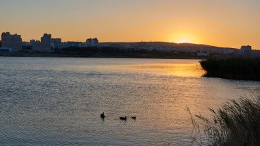 Denizde gün batımı