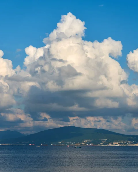 Nubes Sobre Mar — Foto de Stock
