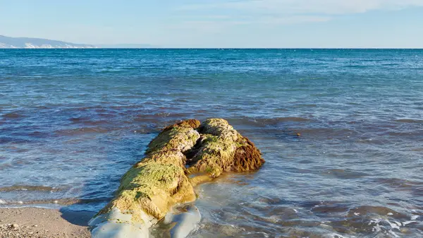 Naturaleza Vista Costa Del Mar Negro — Foto de Stock