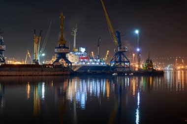 gece liman Novorossiysk vew