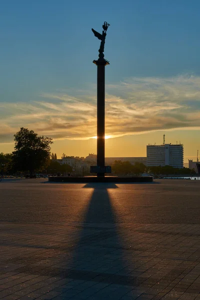 Summer Sunset City — Stock Photo, Image