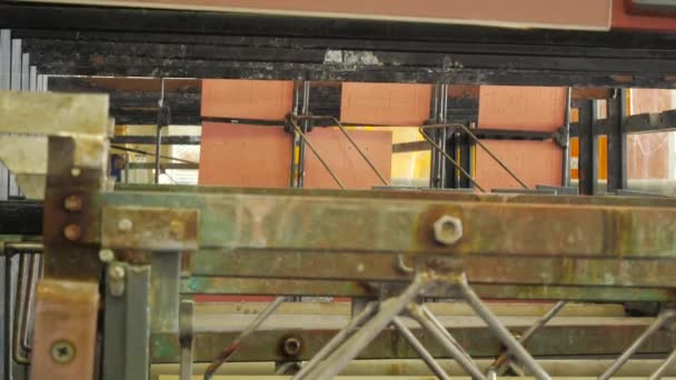 Leiterplattenfertigung Galvanobad Maschinenbau Leiterplatte Galvanischen Bad Workflow — Stockvideo
