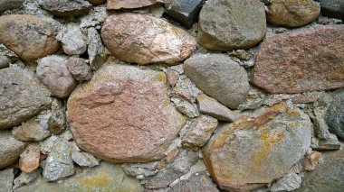 Bir arka plan olarak taş duvar