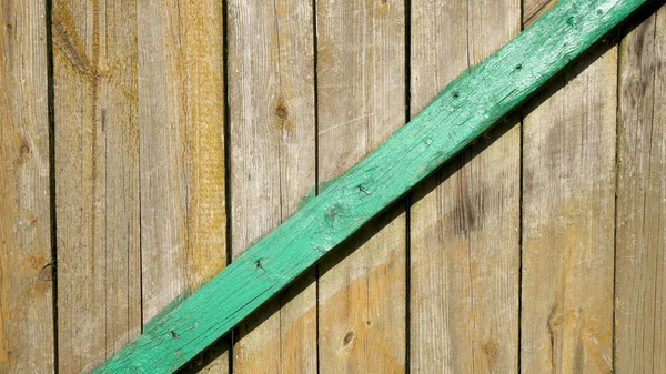 Oude Dorp Hek Grunge Houten Panelen Voor Achtergrond — Stockfoto