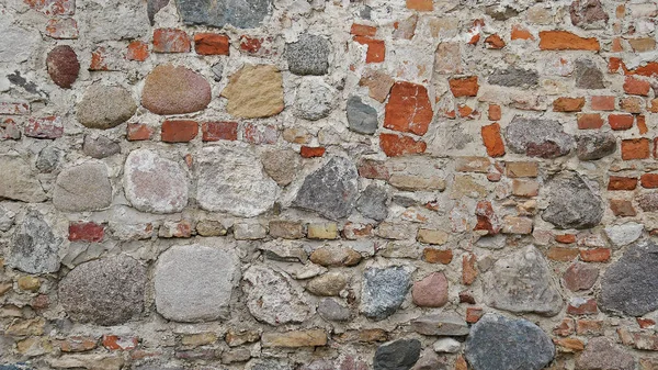 Het Patroon Van Een Stenen Muur Natuurlijke Texturen — Stockfoto