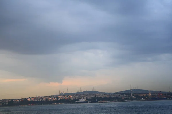 Picturesque View City Shore Sea — Stock Photo, Image