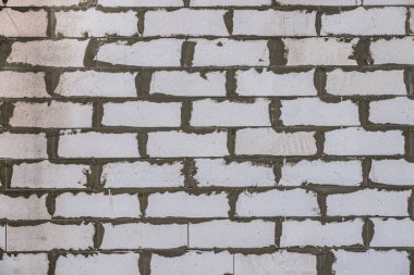 Duvar beyaz köpük beton blokların