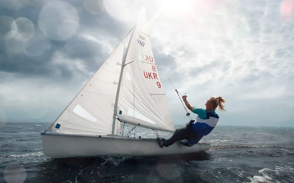 Zeiljacht Race Zeilen Zeilregatta — Stockfoto