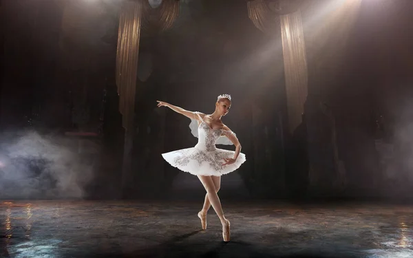 Ballet Classical Ballet Performed Couple Ballet Dancers — Stock Photo, Image