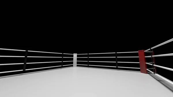 3D render Boxing ring.