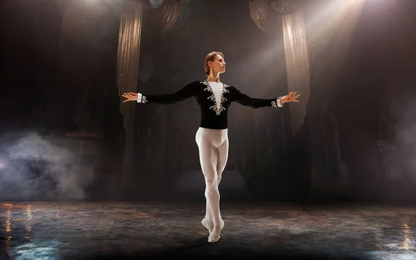 Ballet Ballet Clásico Realizado Por Par Bailarines — Foto de Stock