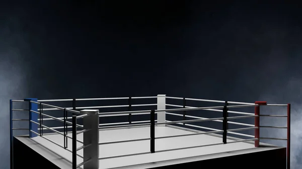 Render Boxing Ring — Stock Photo, Image