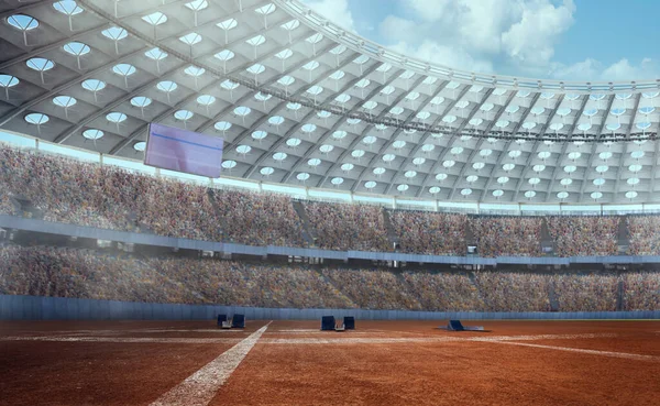 Estadio Atletismo Render — Foto de Stock