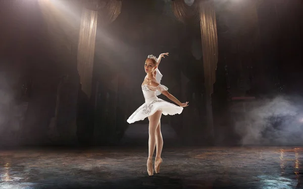 Ballet Ballet Clásico Realizado Por Par Bailarines — Foto de Stock