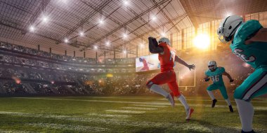 Amerikan futbolu. Profesyonel spo 'da Amerikan futbolcuları