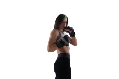 Beyaz tenli kadın dövüşçüler..