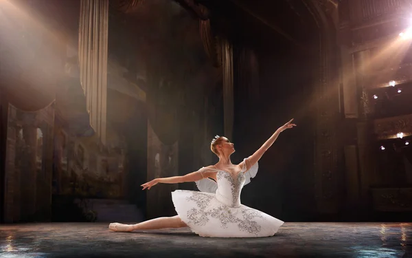 Ballet Classical Ballet Performed Couple Ballet Dancers — Stock Photo, Image