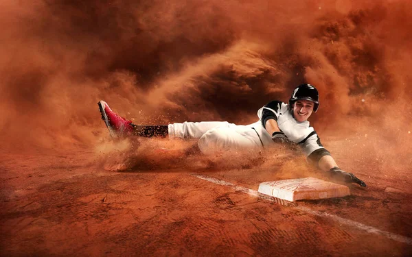Jogador Beisebol Beisebol Profissional — Fotografia de Stock