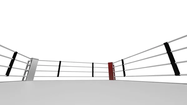 Render Boxing Ring — Stock Photo, Image