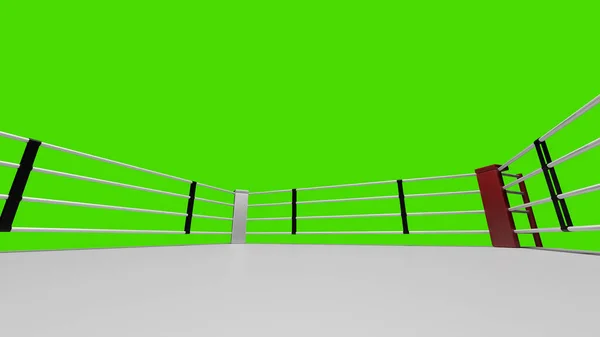 Render Boxing Gyűrű — Stock Fotó