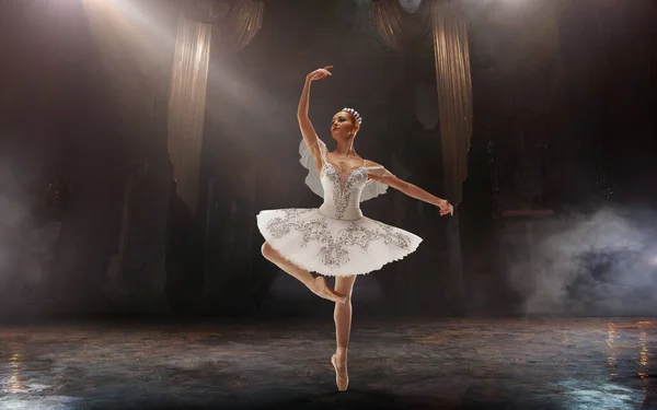 Ballet Classical Ballet Performed Couple Ballet Dancers — Stock Photo, Image