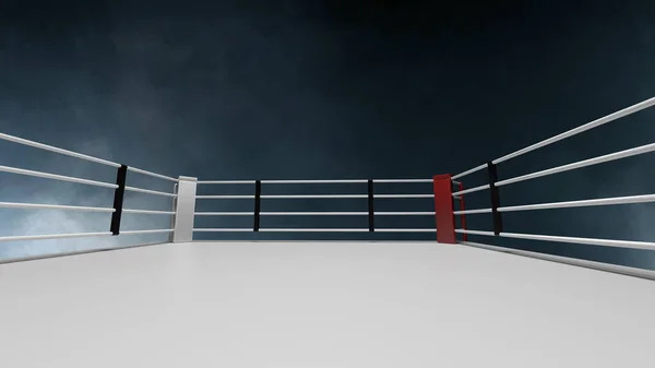 Renderizar Anel Boxe — Fotografia de Stock