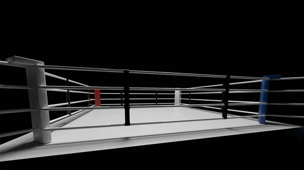 Renderizar Anel Boxe — Fotografia de Stock