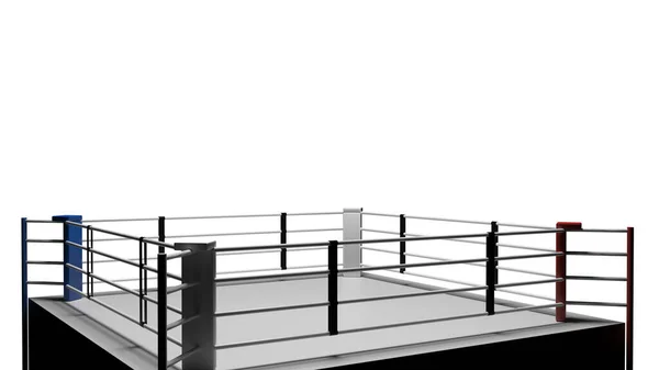 Renderizado Anillo Boxeo — Foto de Stock