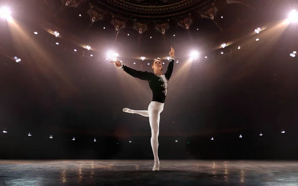 Balet Klasický Balet Podání Dvou Baletních Tanečnic — Stock fotografie