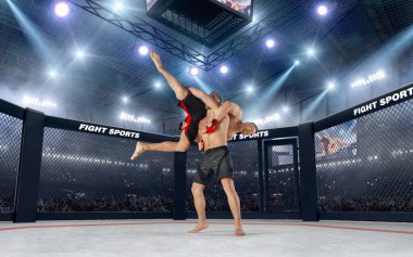 MMA dövüşçüleri. Dövüş Şampiyonası.