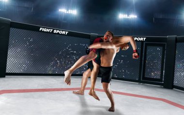 MMA dövüşçüleri. Dövüş Şampiyonası.