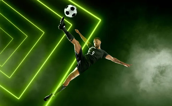 Soccer Player Action — Stock Photo, Image