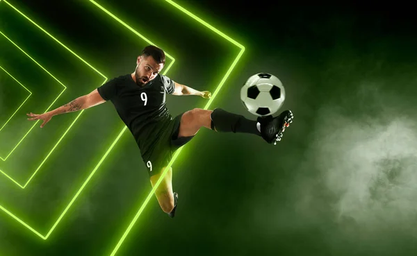 Soccer Player Action — Stock Photo, Image