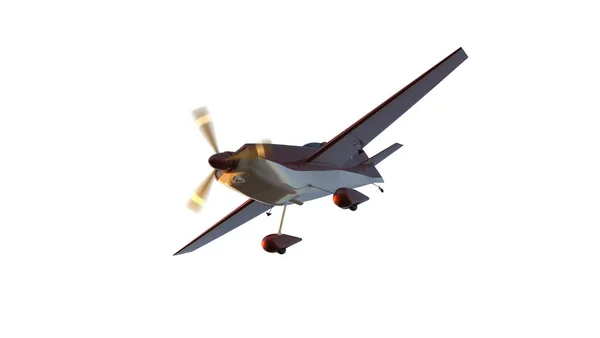 Sports Plane Render Illustration — Stock Photo, Image