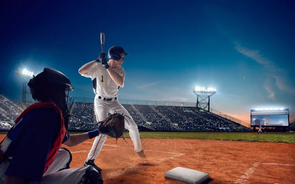 Jugadores Béisbol Profesionales Campo —  Fotos de Stock