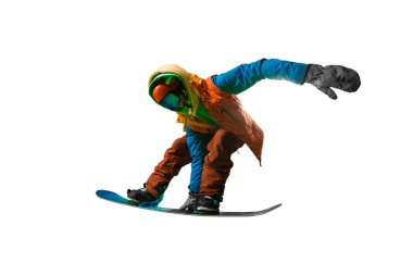 Snowboard. Olağanüstü kış sporları.