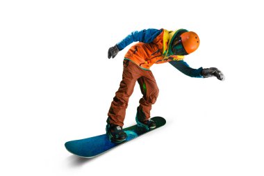 Snowboard. Olağanüstü kış sporları.