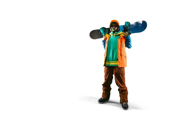 Snowboarding Sporty Zimowe Ekstremalne — Zdjęcie stockowe