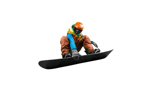 Сноубординг Екстремальні Зимові Види Спорту — стокове фото
