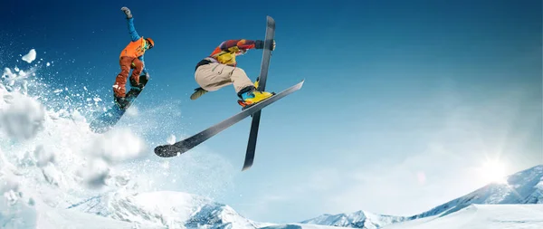 Snowboard Olağanüstü Kış Sporları — Stok fotoğraf