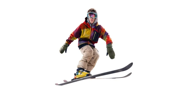 Skiing Extreme Winter Sports — Stock Photo, Image