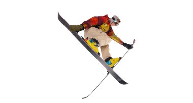 Kayak yapıyorum. Olağanüstü kış sporları.