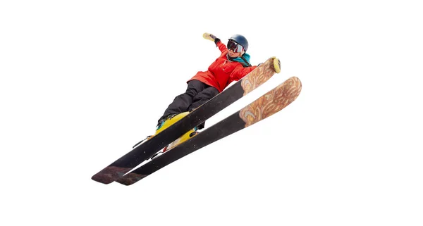 Esquiar Deportes Extremos Invierno —  Fotos de Stock