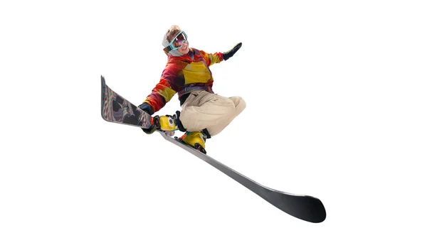 Skiing Extreme Winter Sports — Stock Photo, Image