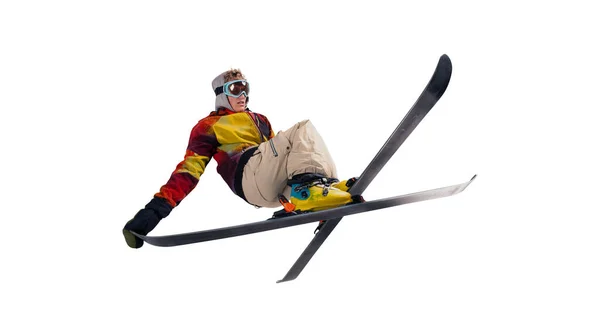 Skiing Extreme Winter Sports — Stock Photo, Image