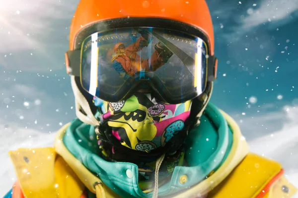 Snowboarden Extremer Wintersport — Stockfoto