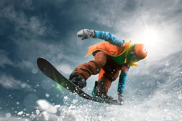 Snowboard Sport Invernali Estremi — Foto Stock